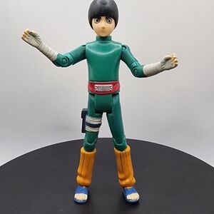 Rock Lee Naruto Anime Action Figure Masashi Kishimoto 2002 Loose